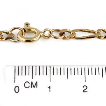 9ct gold 10.9g 21 inch figaro Chain